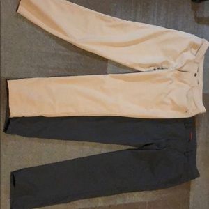 Lululemon ABC Pant 2 Pack (Tan and Gray) size 34